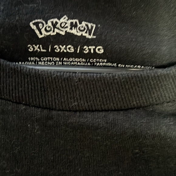Pokémon Long sleeve shirt size 3XL Graphic on Front and Sleeve - Picture 4 of 6